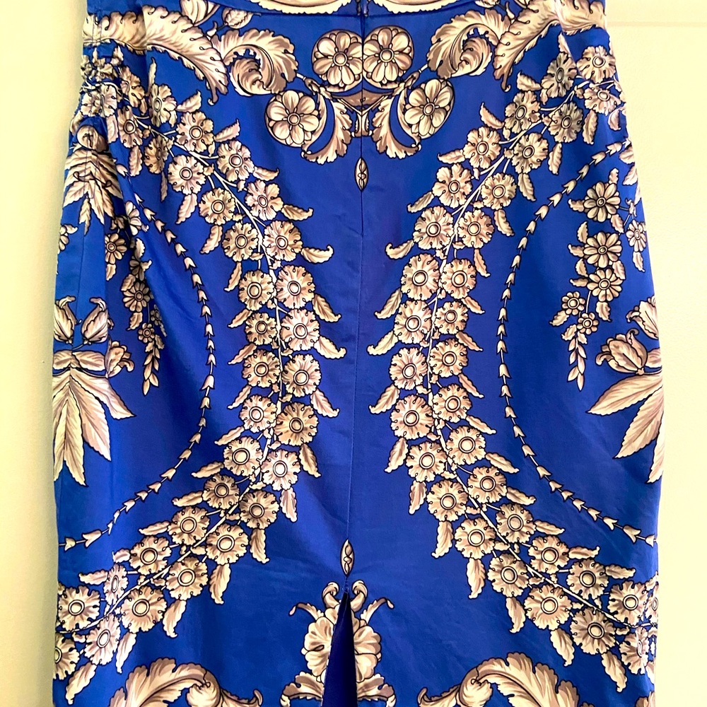 Royal blue pencil skirt